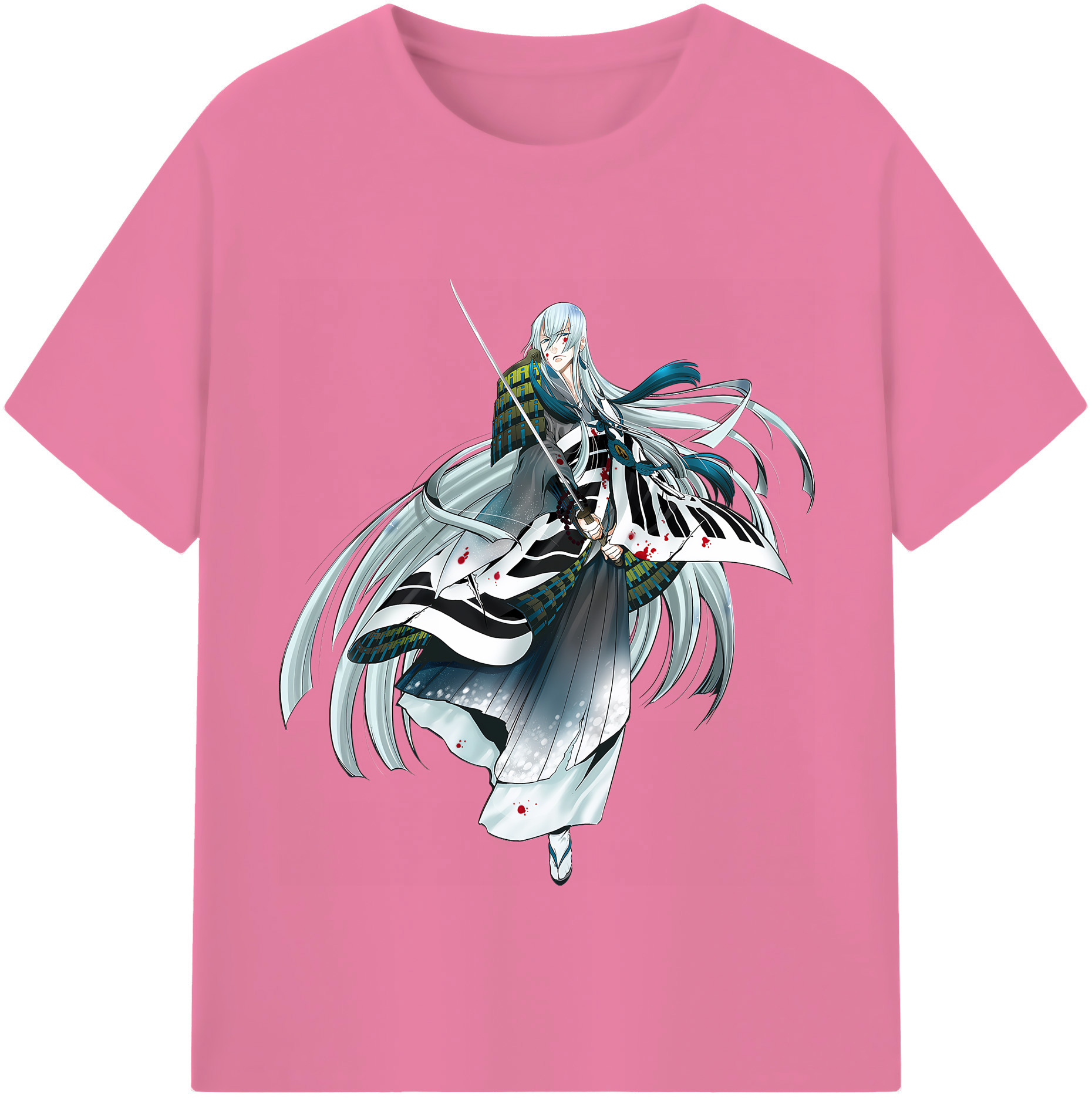 （画像用） 刀剣乱舞 Touken Ranbu 綿100％半袖Tシャツ（フロントプリント）